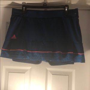 NWOT- Adidas Tennis skirt skort, Teal color